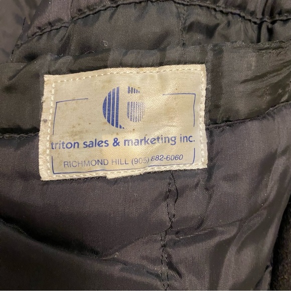 Vintage wool & leather Doritos bomber - Picture 7 of 7